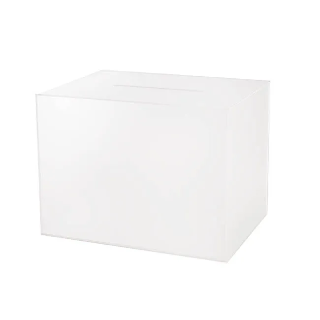 Clear Rectangle Wishing Well