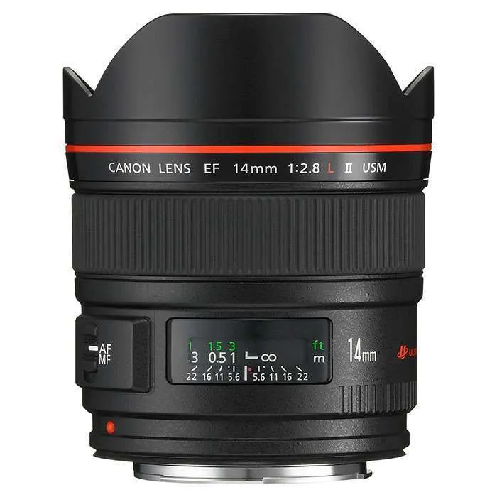160. Canon EF 14mm f2,8 L II USM