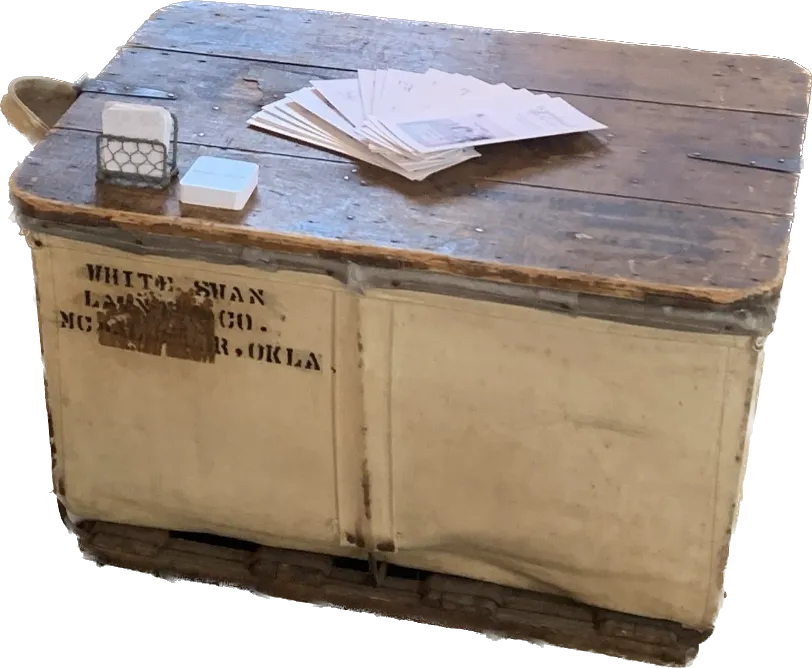 Vintage Laundry Basket