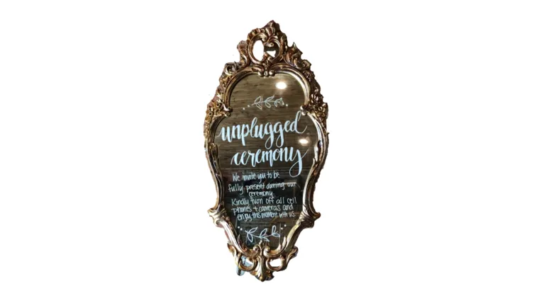 Gold Ornate Mirror