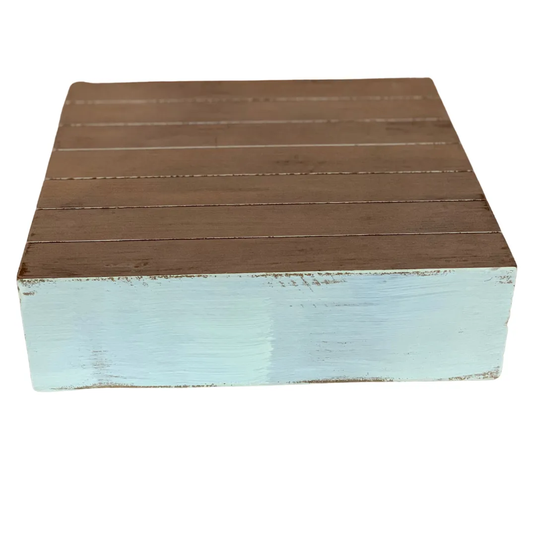 White Square Cake Stand