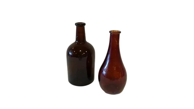 Assorted Medium Brown Jars