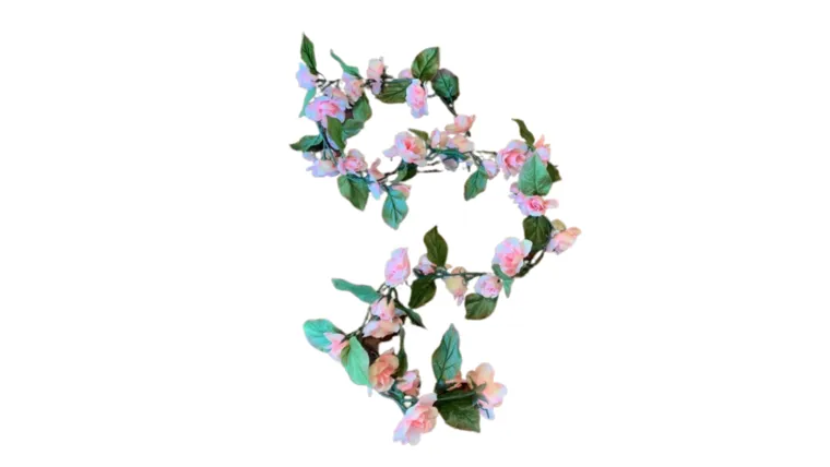 Pink Floral Garland