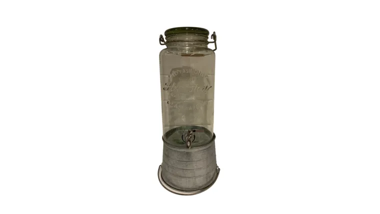 Hampton Mason Jar Drink Dispenser