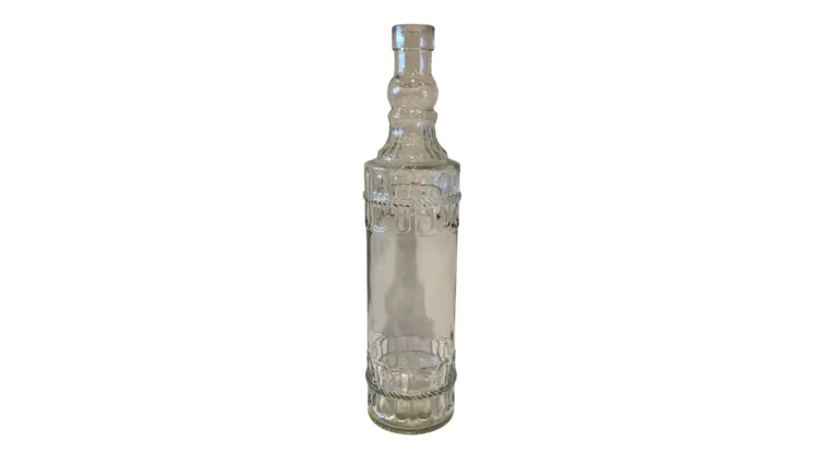 Large Glass Bottle with Rope Detail