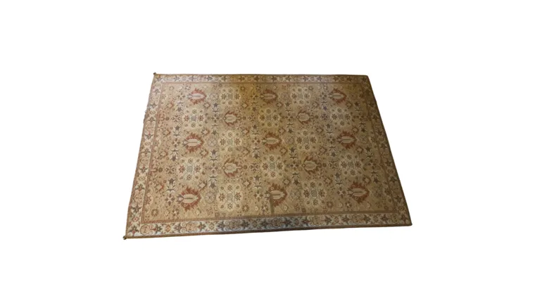 Vintage Tan Rug