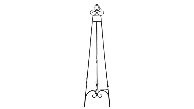 Tall Black Easel