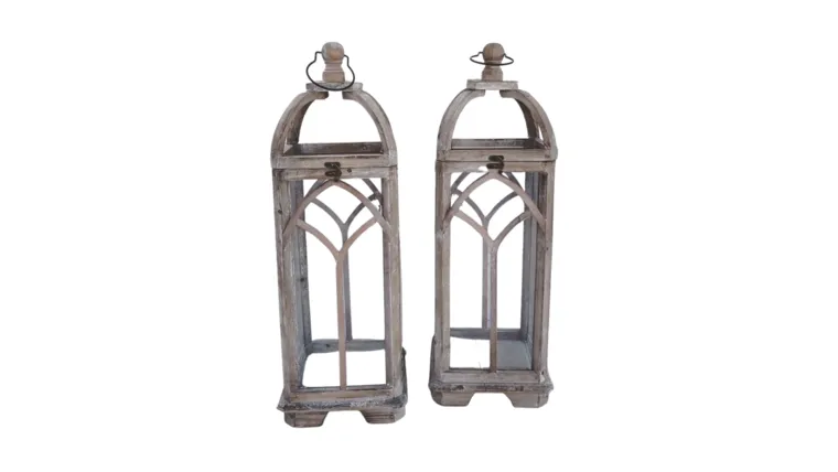 Large Wooden Lantern