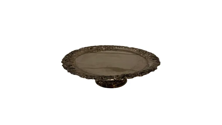 Antique Silver Cake Stand