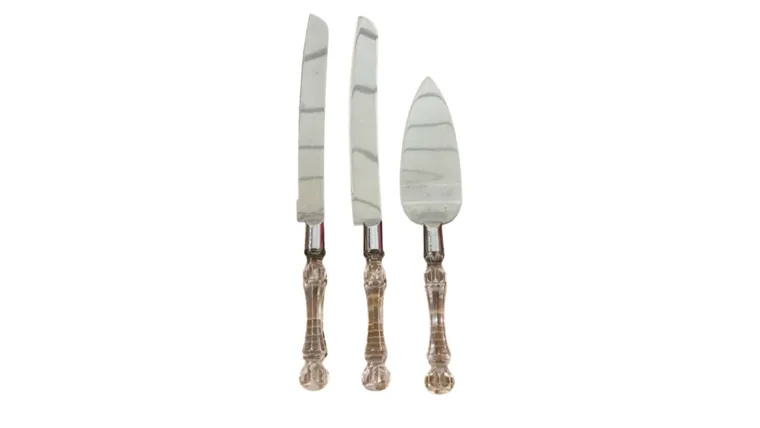 Faux Crystal Serving Set