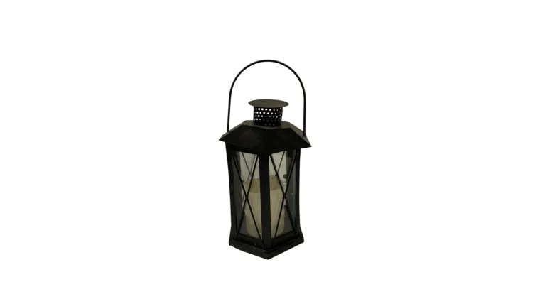 Black Lantern with Candle