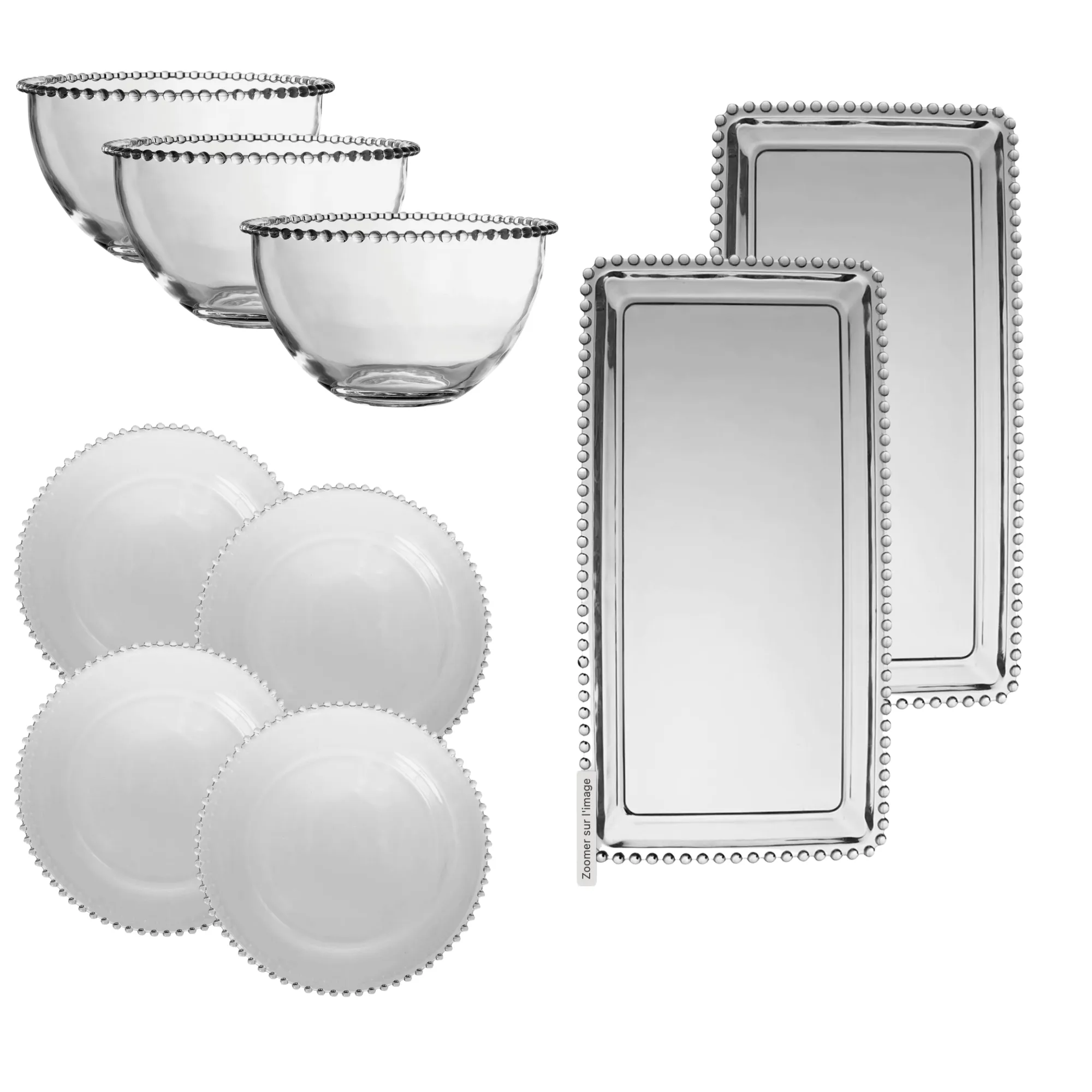 Kit de dressage apéritif - Crystal Pearl 