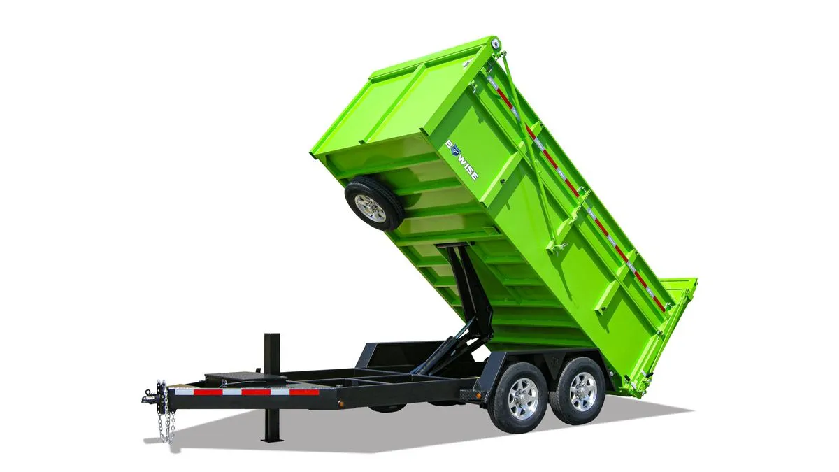 Dump trailer 15 yards