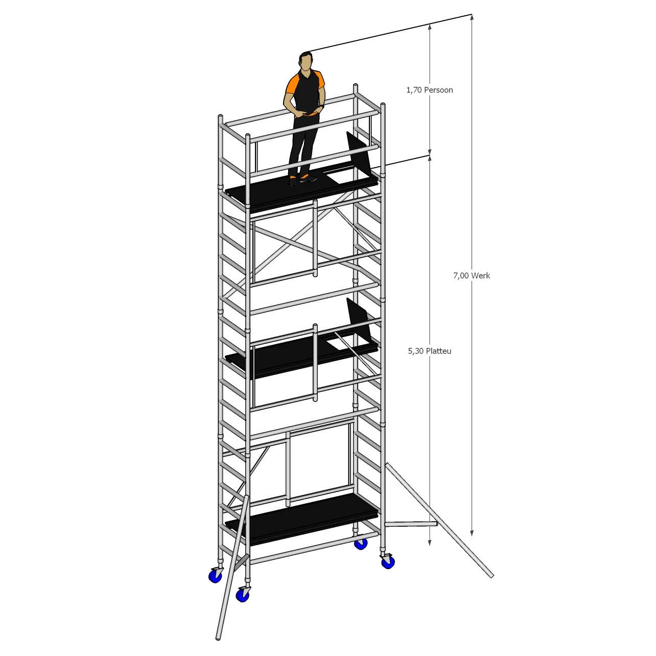 Y2.70 Steiger 7,0 meter