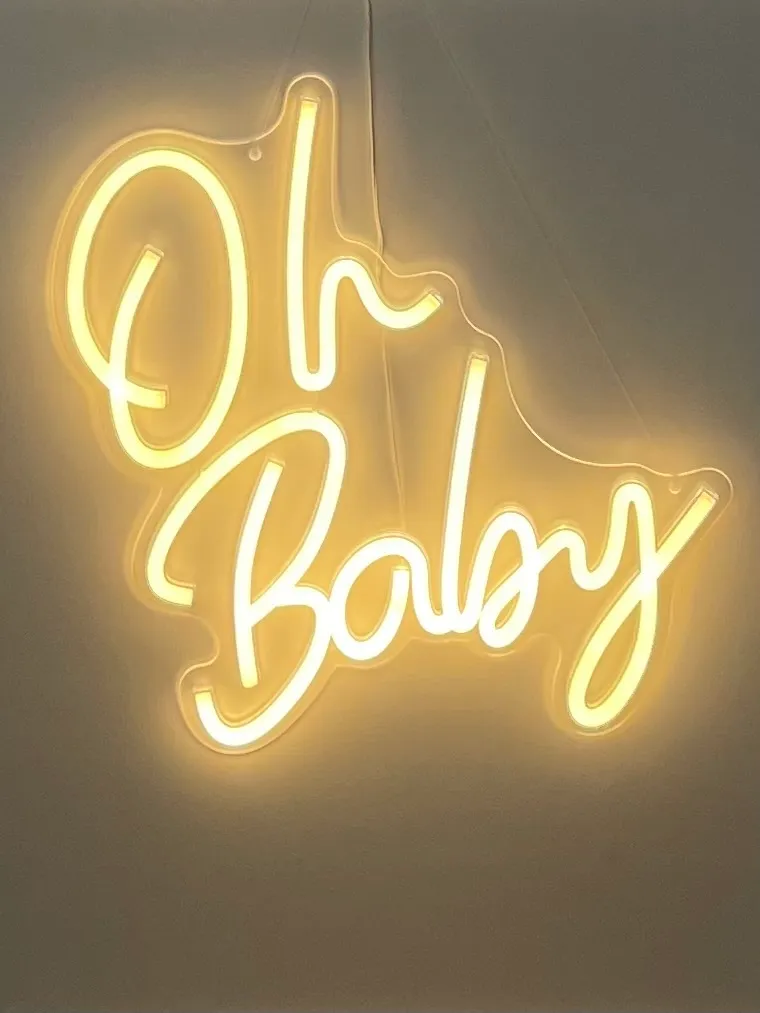 Oh Baby Light Sign