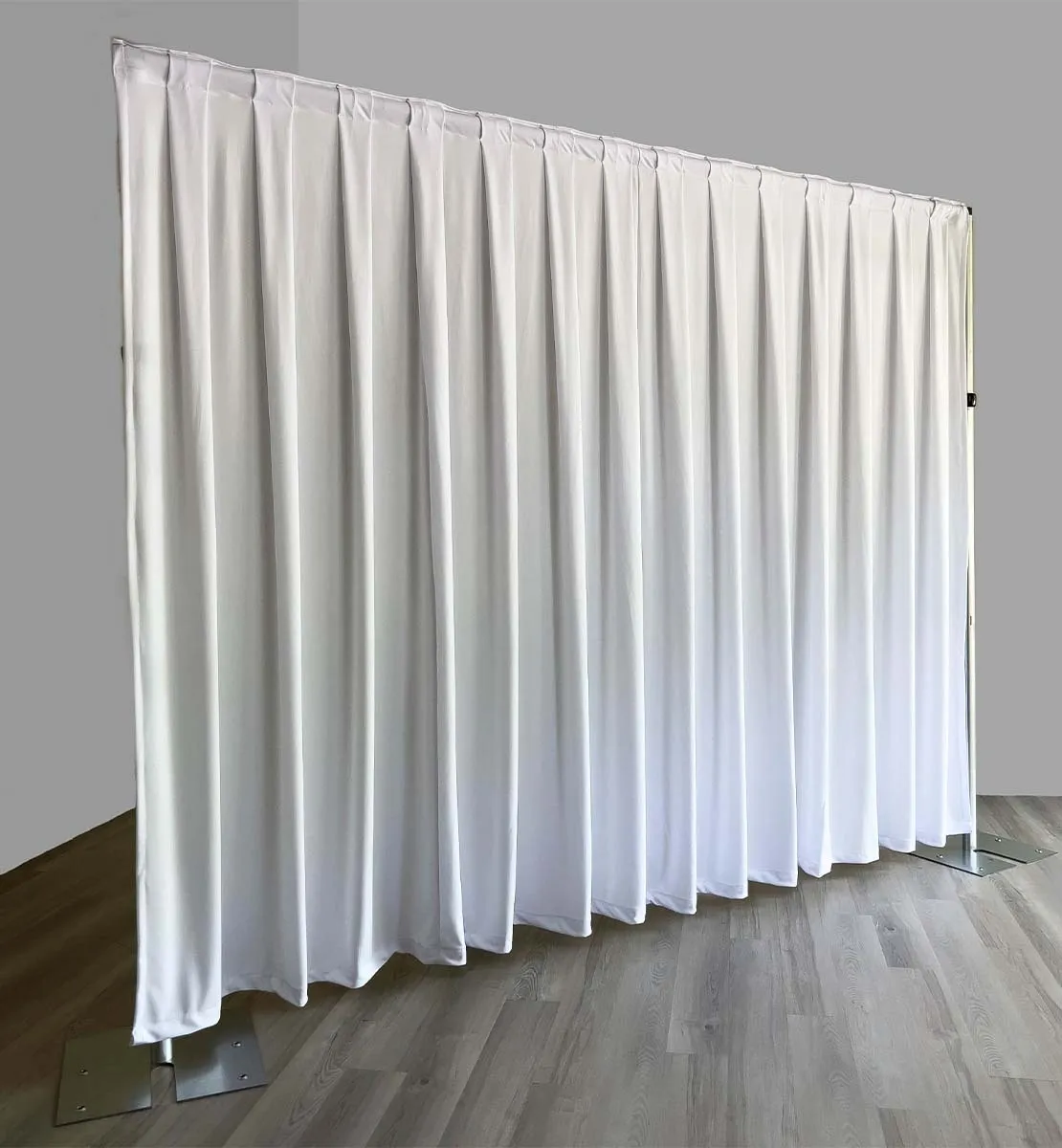 White Poly Draping