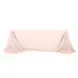 90"x132" Blush Polyester Tablecloth