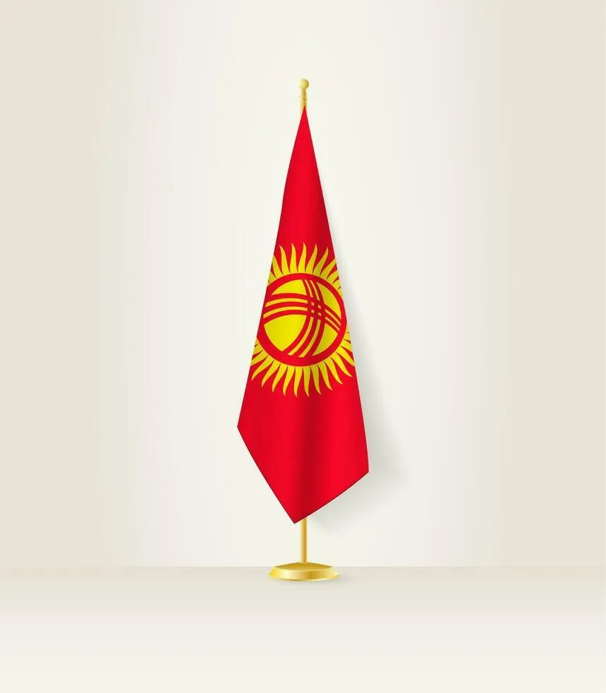 Kyrgyzstan Flag