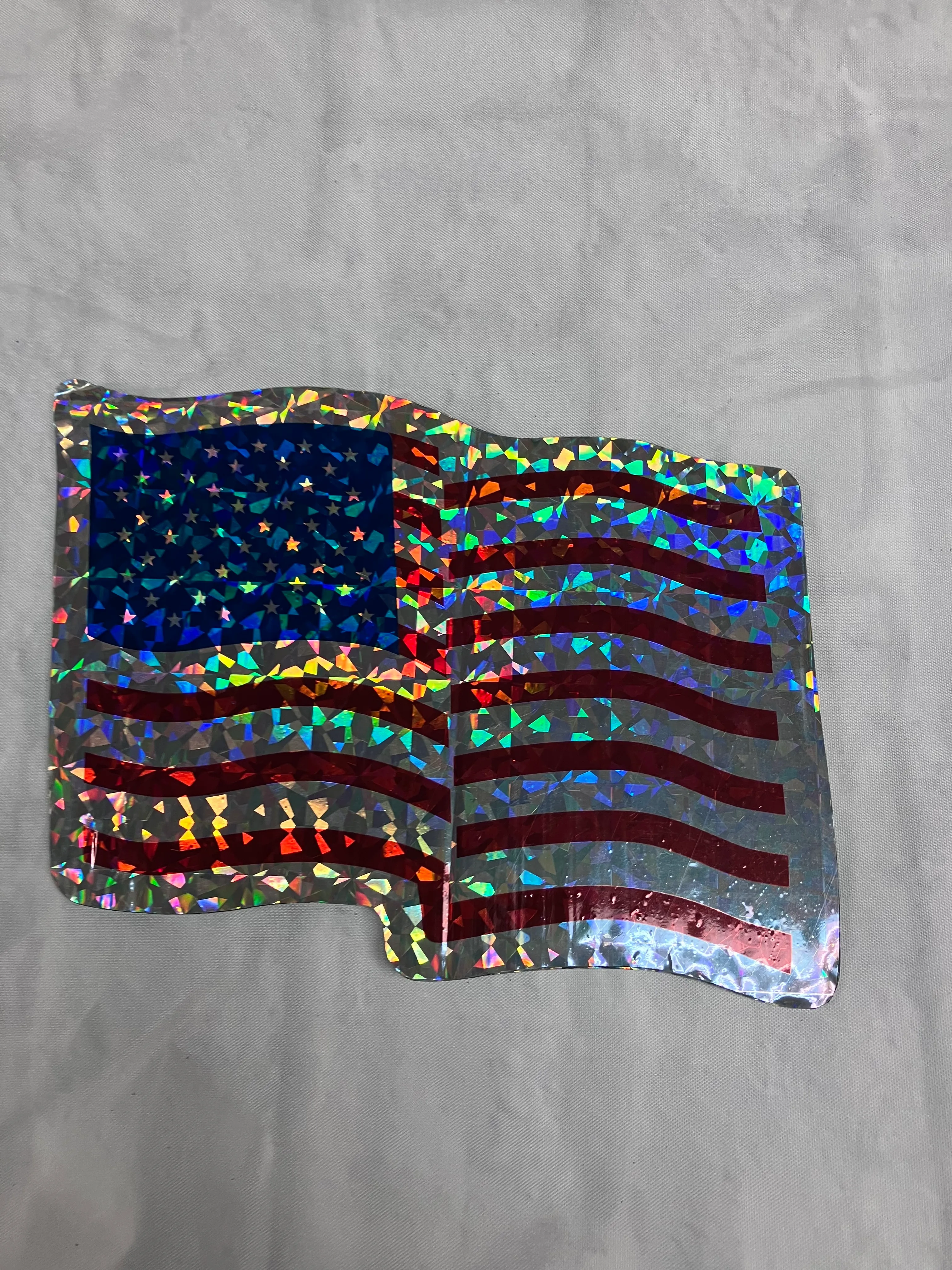 USA Holographic Flag