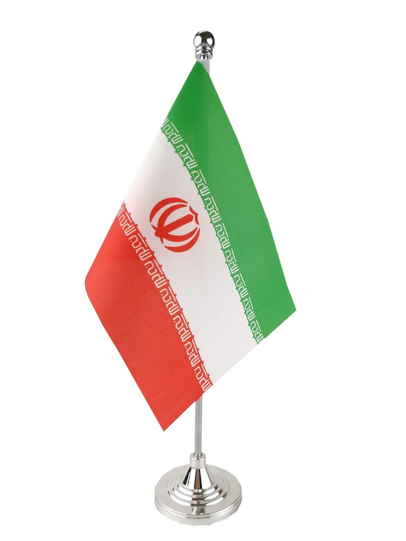 Small Iranian Flag on Stand