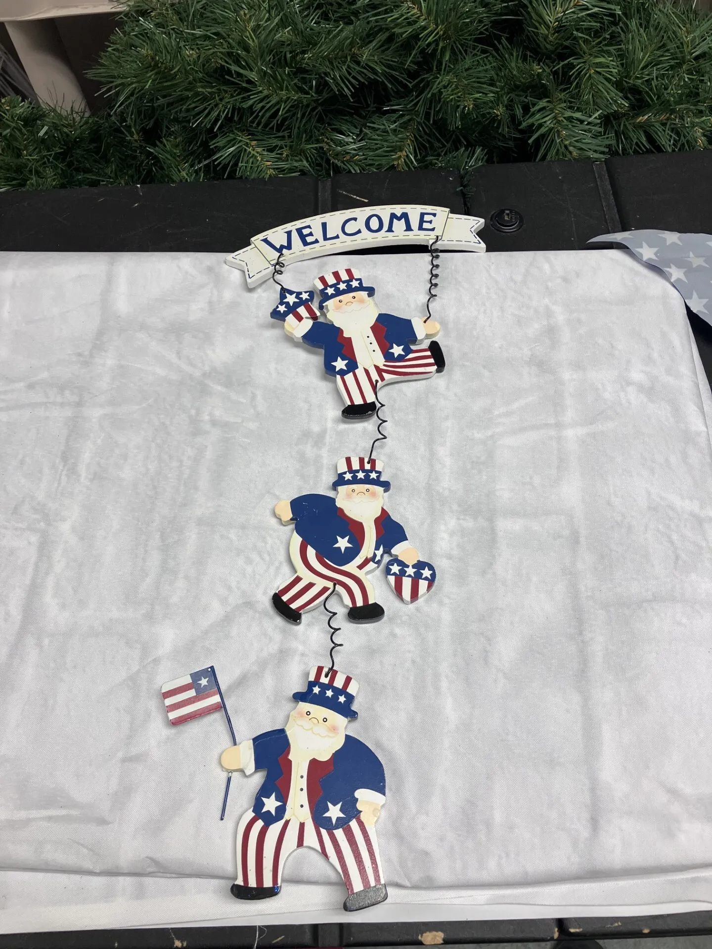 Uncle Sam Welcome Sign