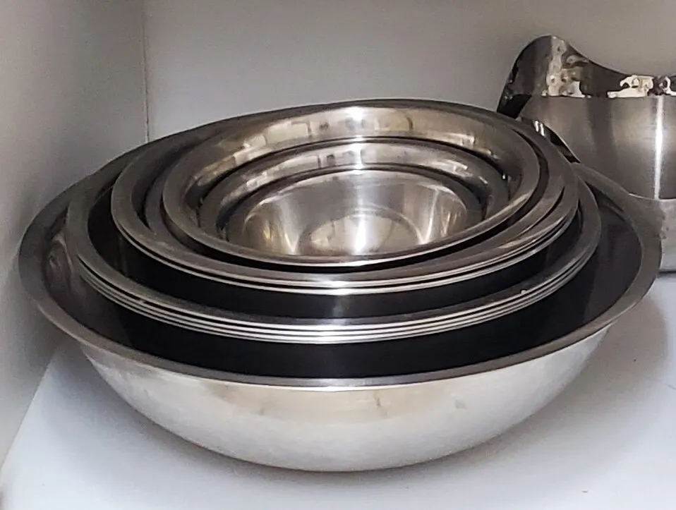 Mixing Serving Bowls & Tray (Big)