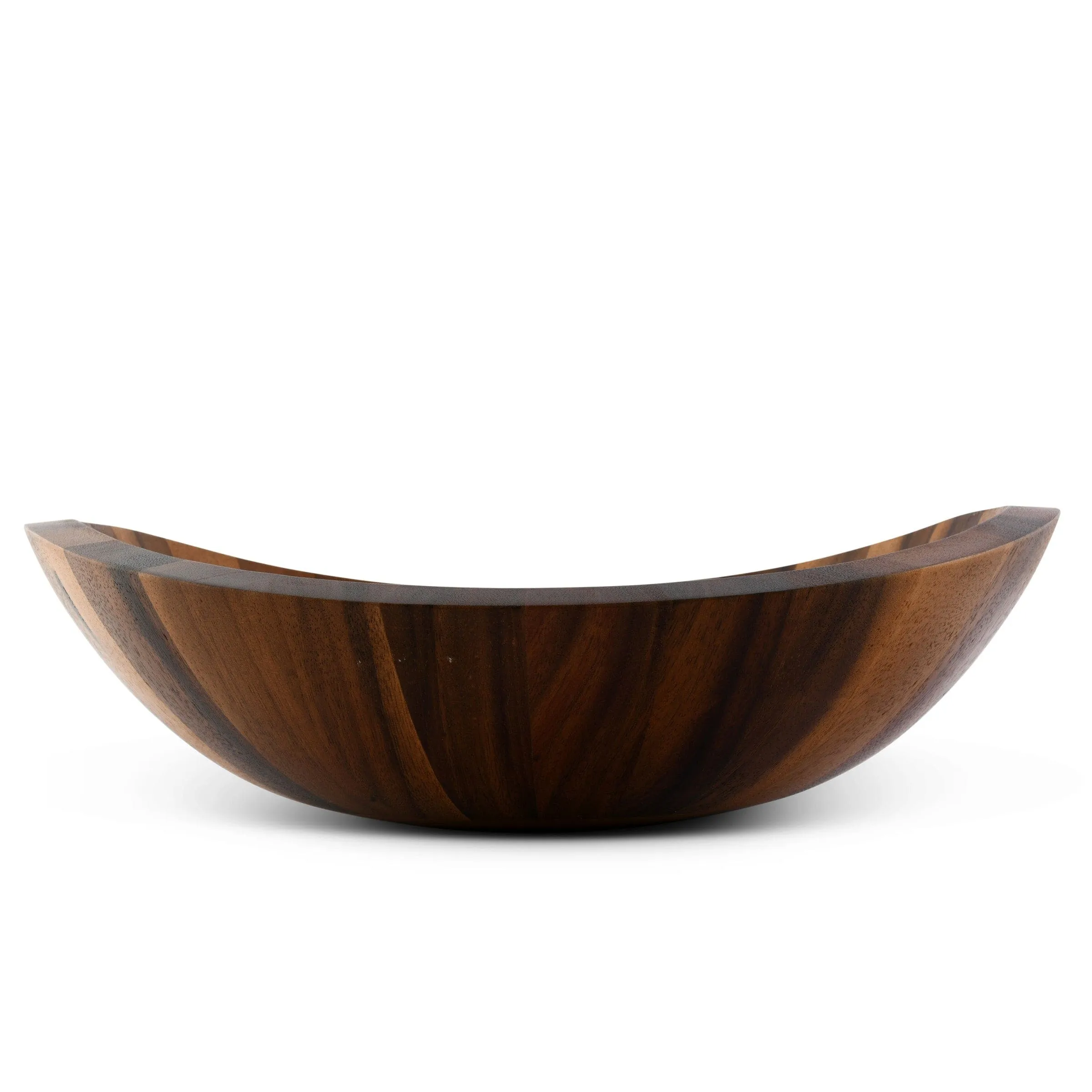 large wooden bowl with mallet hammer
