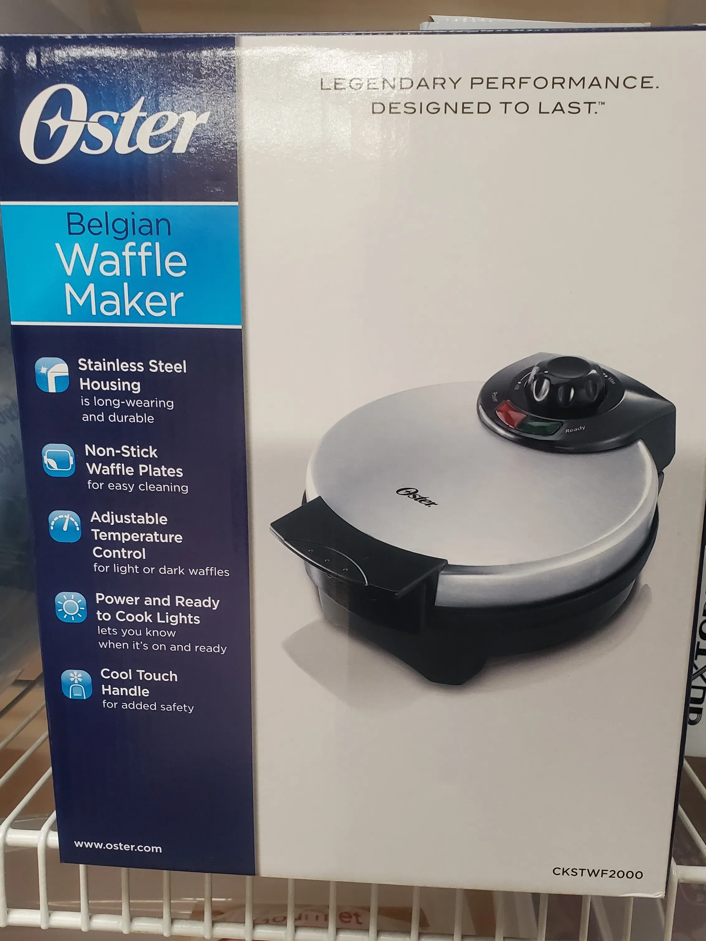 Belgian Waffle Maker (Oster)