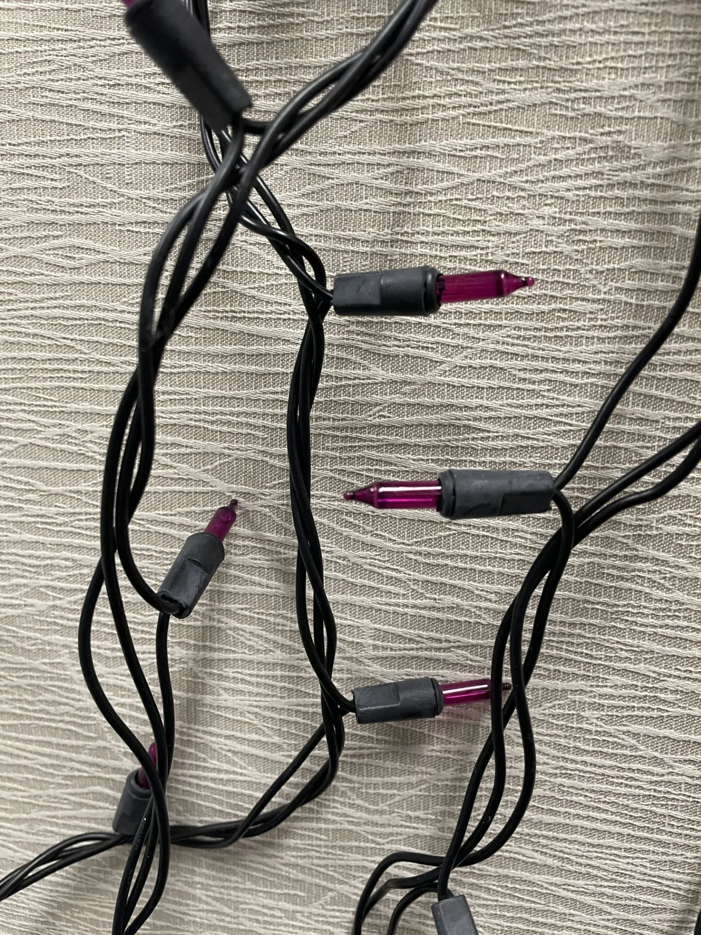 Purple String Lights 