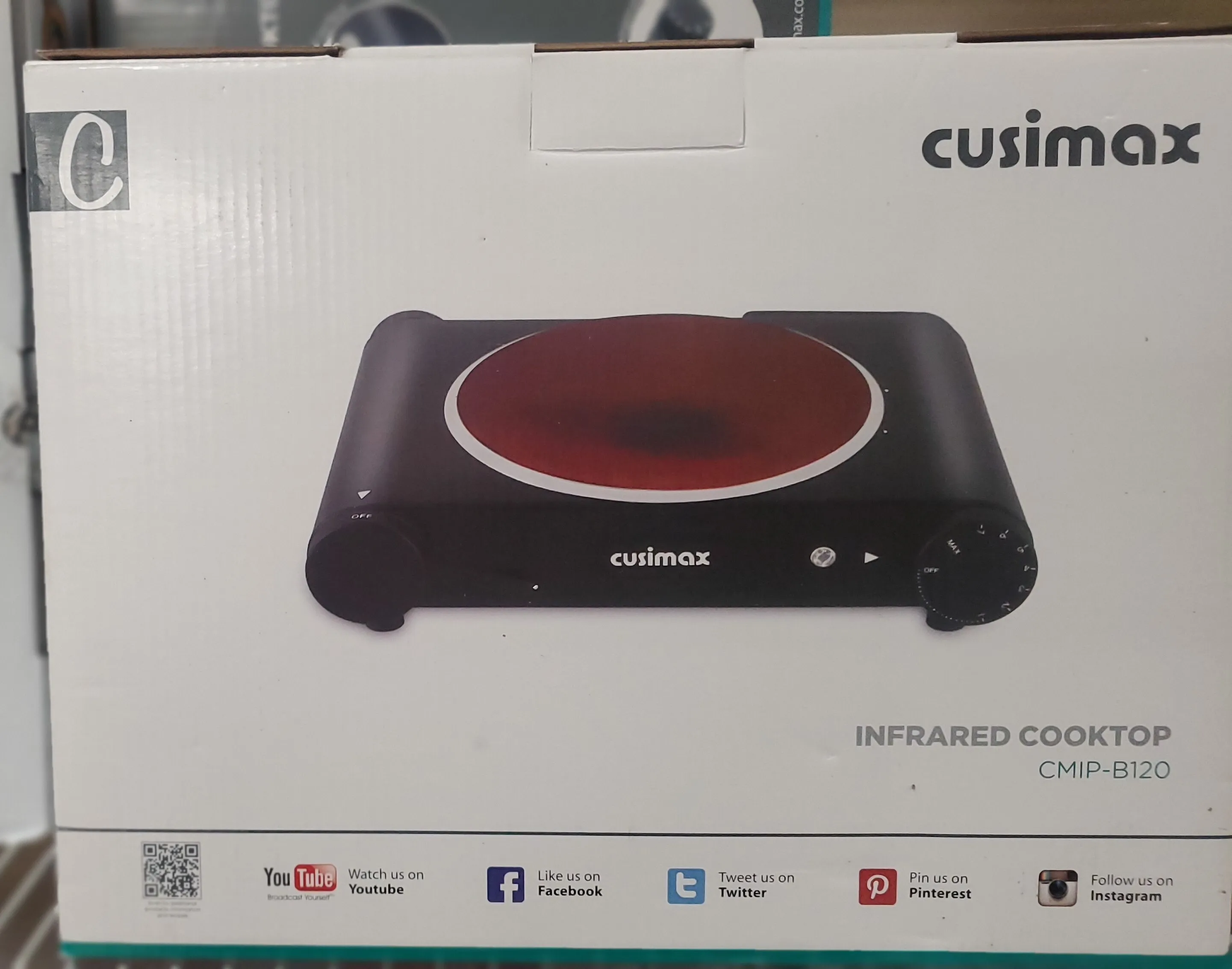Infrared Portable Cooktop (Cusimax)