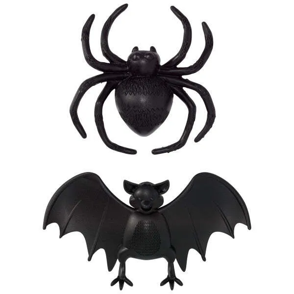 Rubber Spiders and Bat