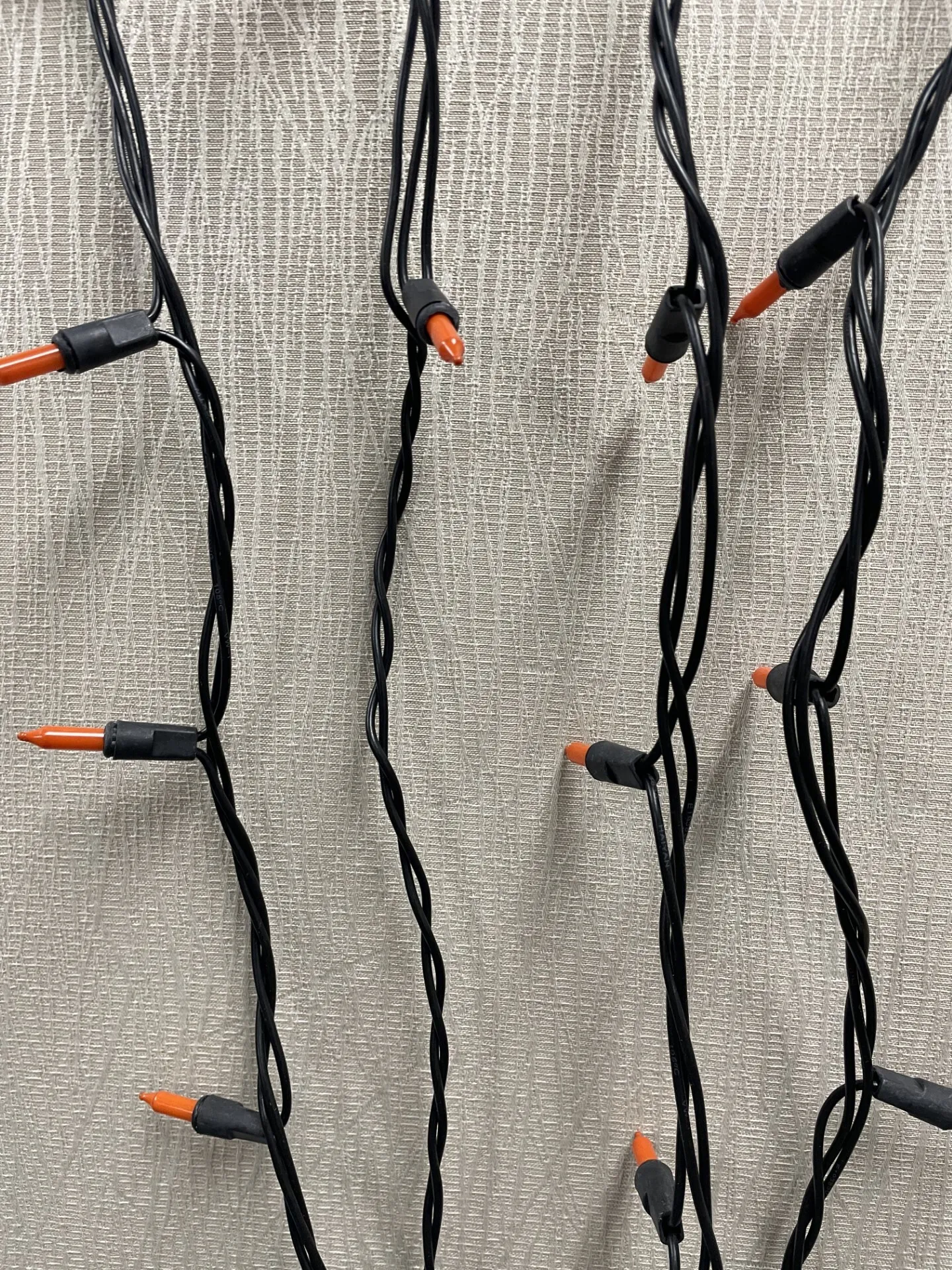 Orange String Lights