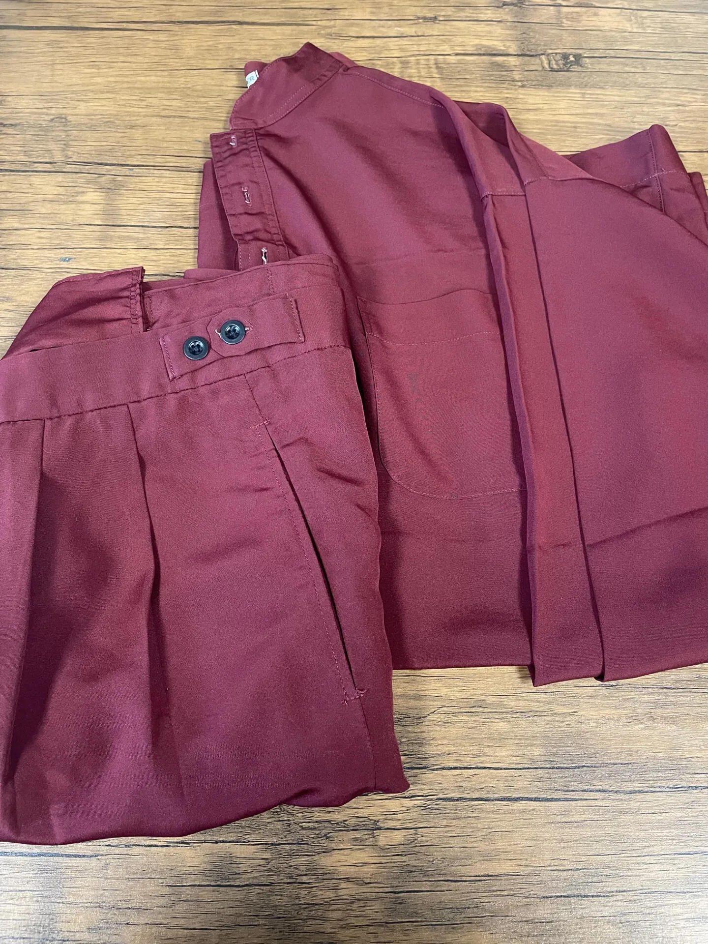 Baju Melayu Pants and Shirt Set Red