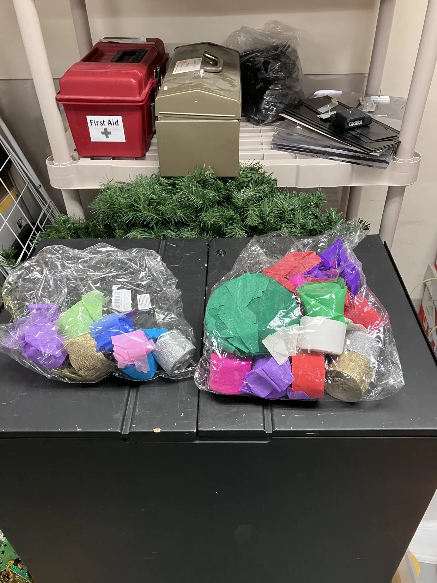 Multicolored Streamers