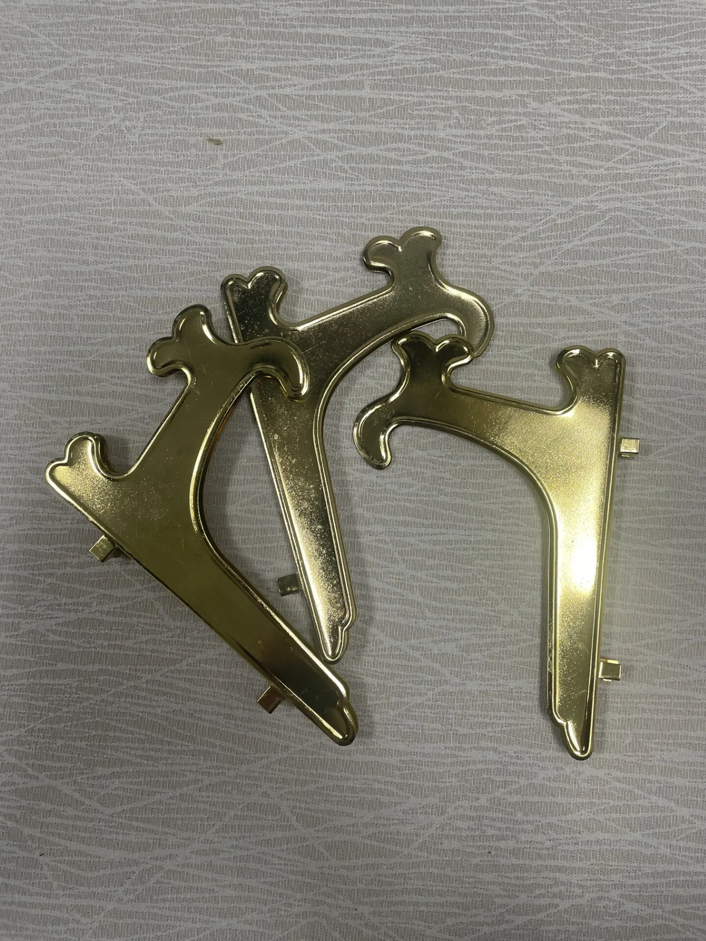 Small Gold Metal Stands