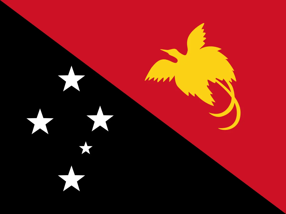 Papua New Guinea Flag