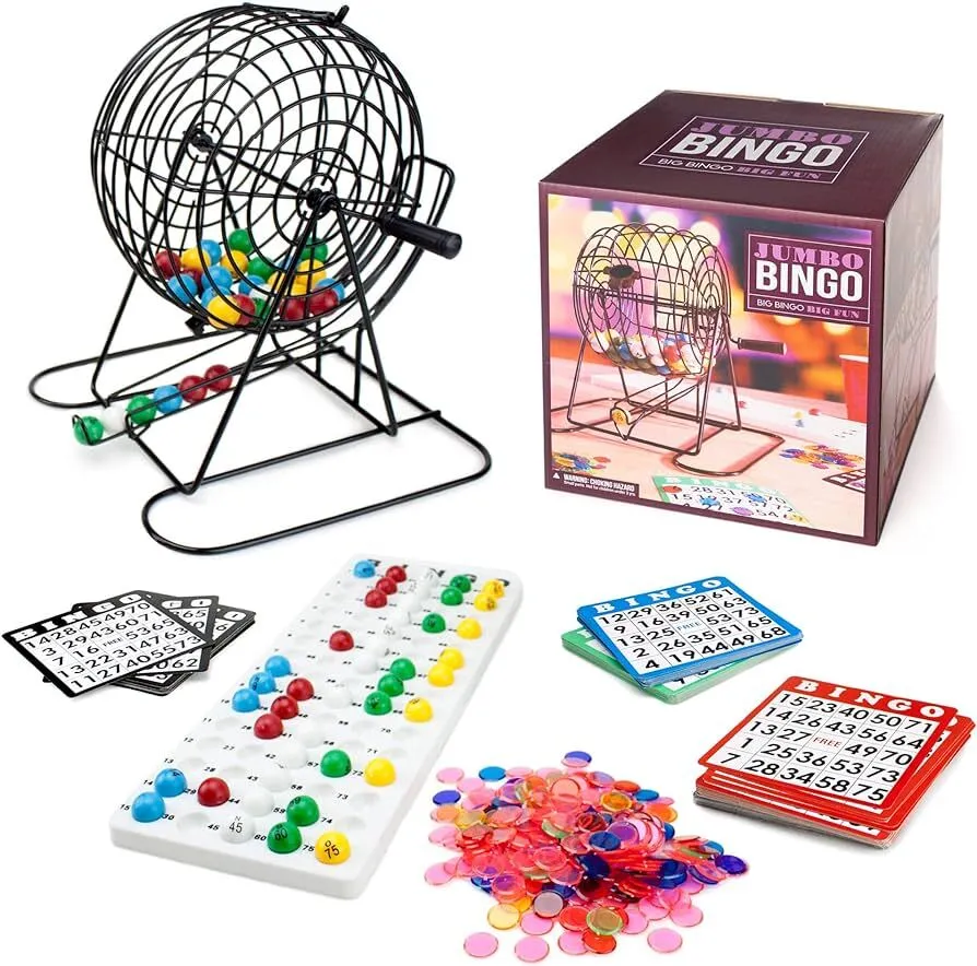 Bingo Metal Cage Roller