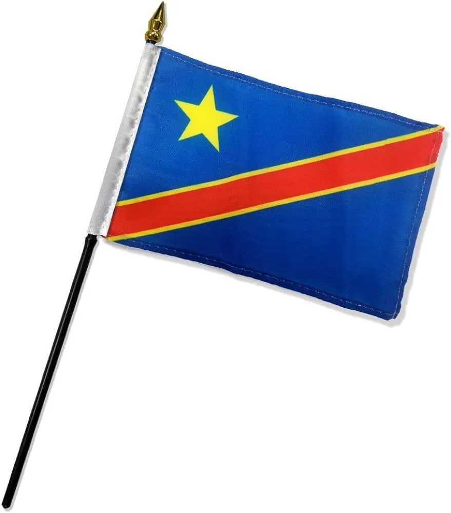 Democratic Republic of Congo Flag