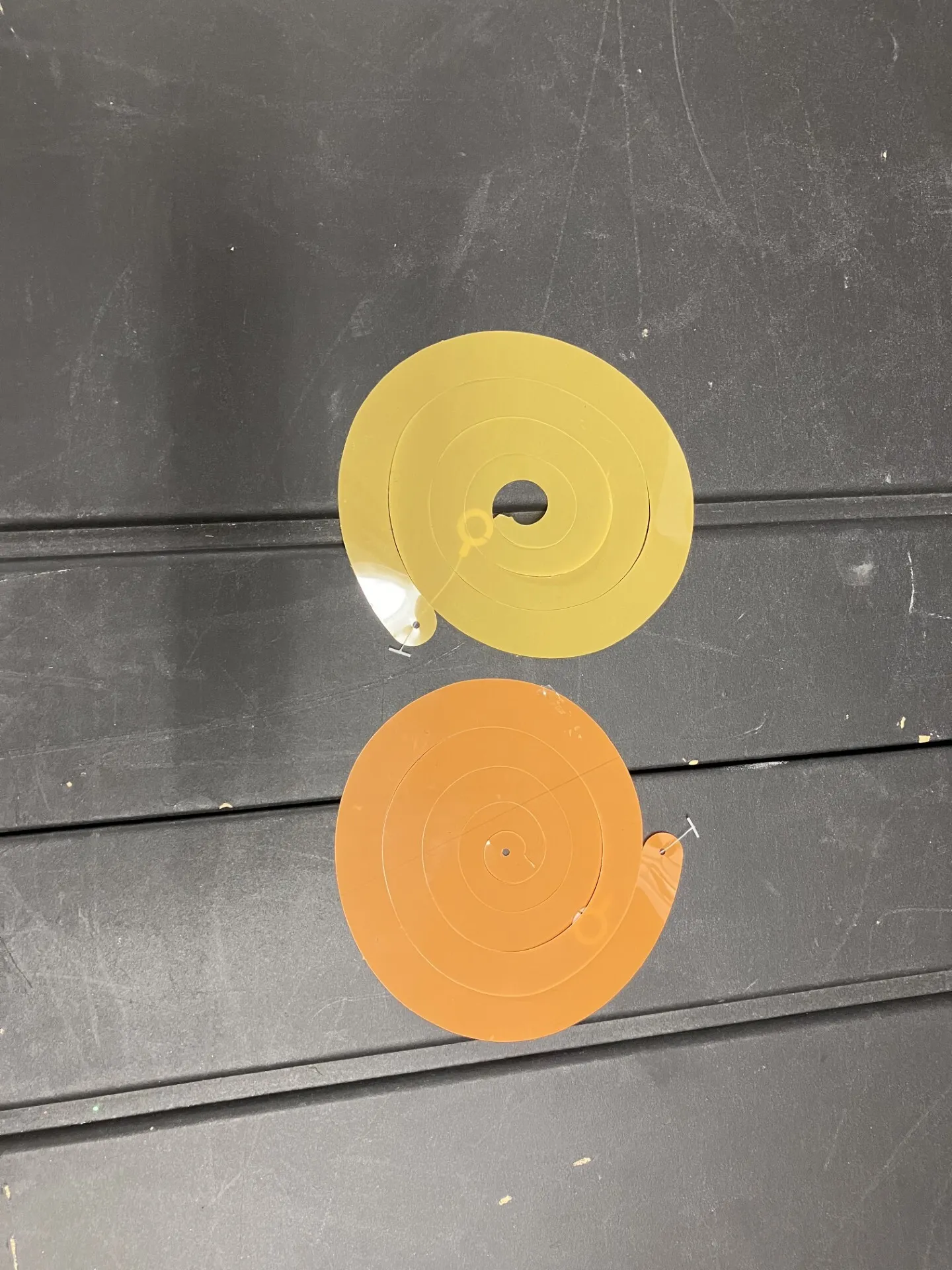 Orange and Yellow Hanging Decorations