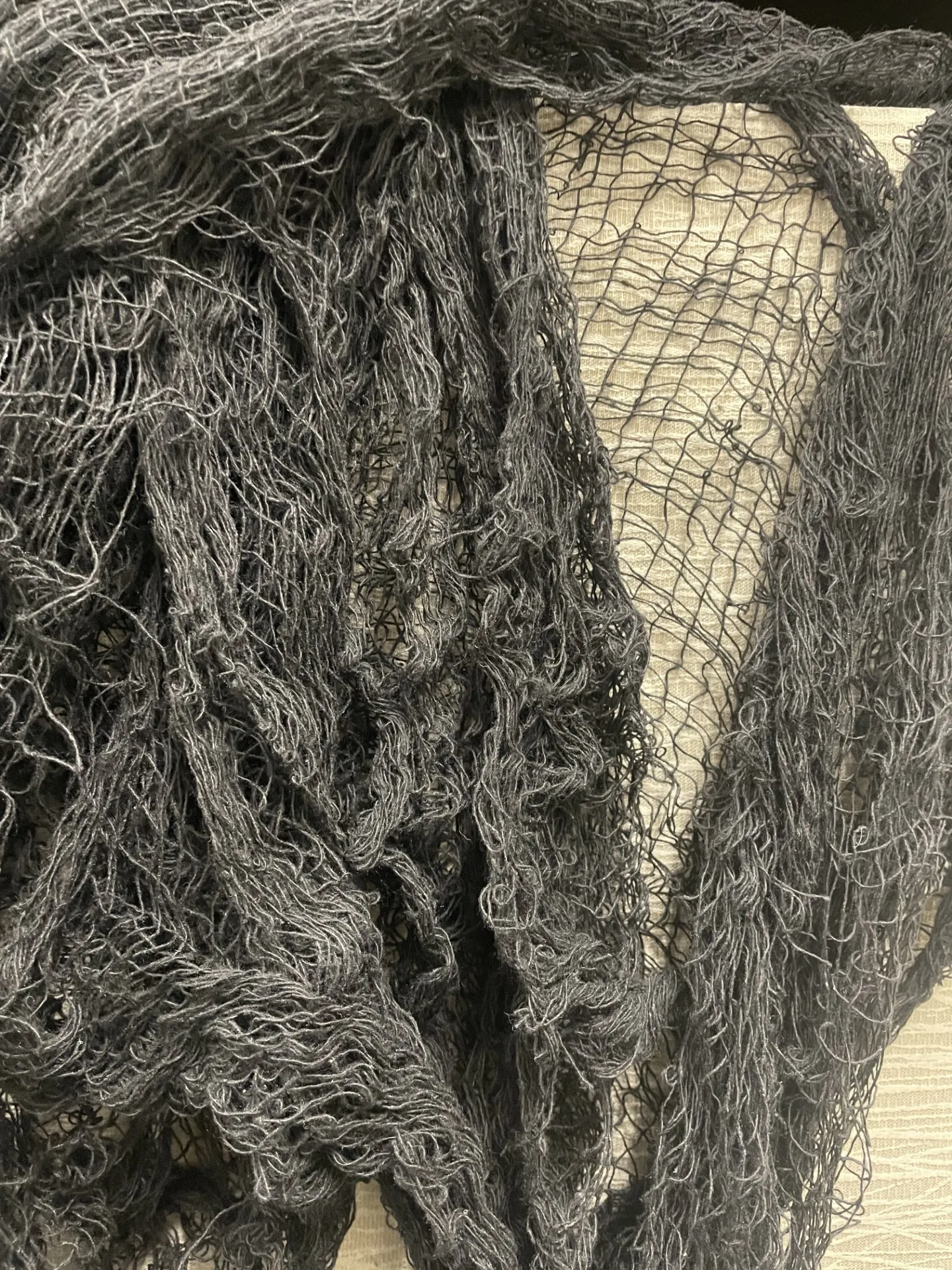 Spooky Black Netting
