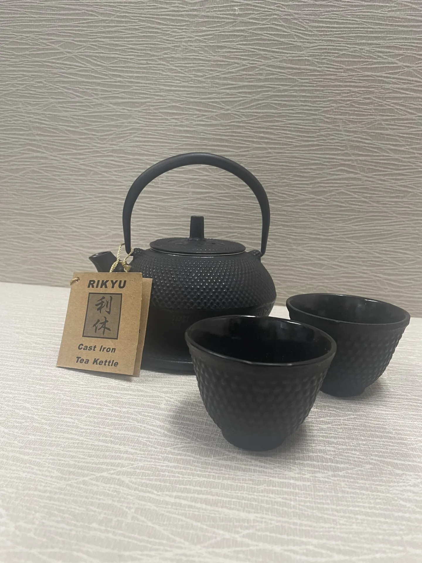 Traditional Cast Iron Tea Set