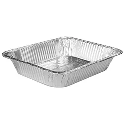 new half contenant aluminum pans