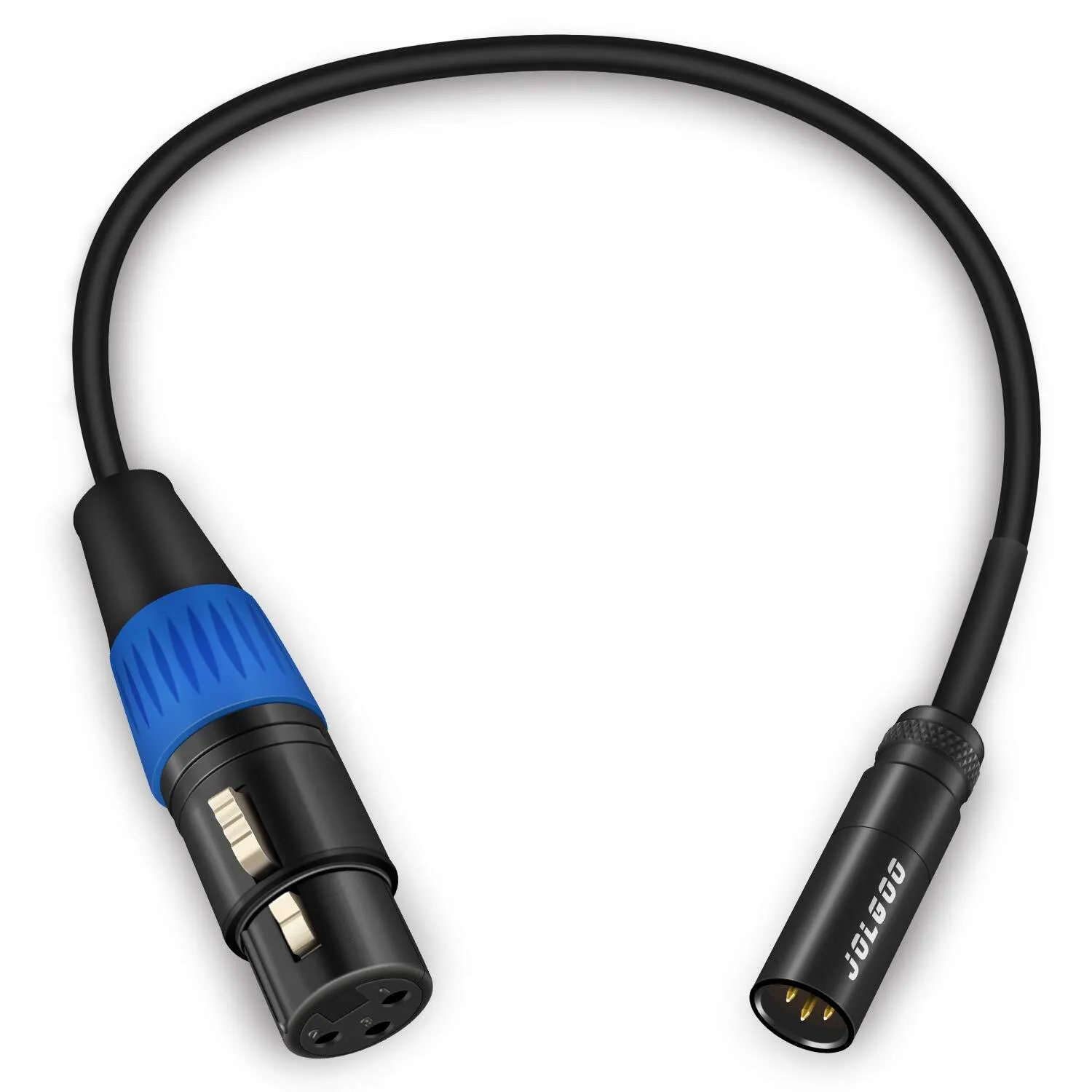 Mini XLR female to XLR female