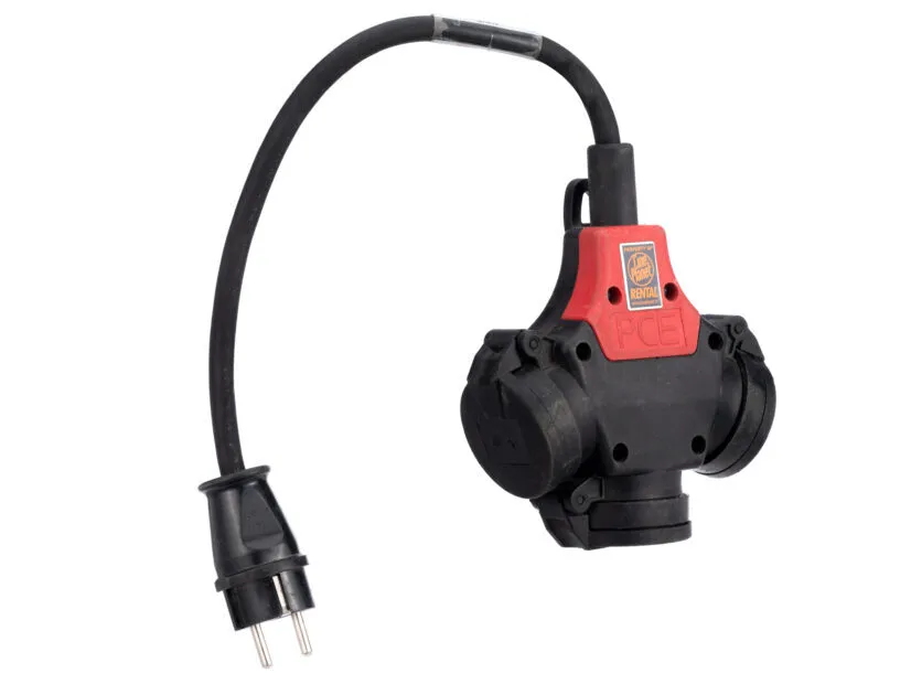 Shucko 16A 3-Way Splitter