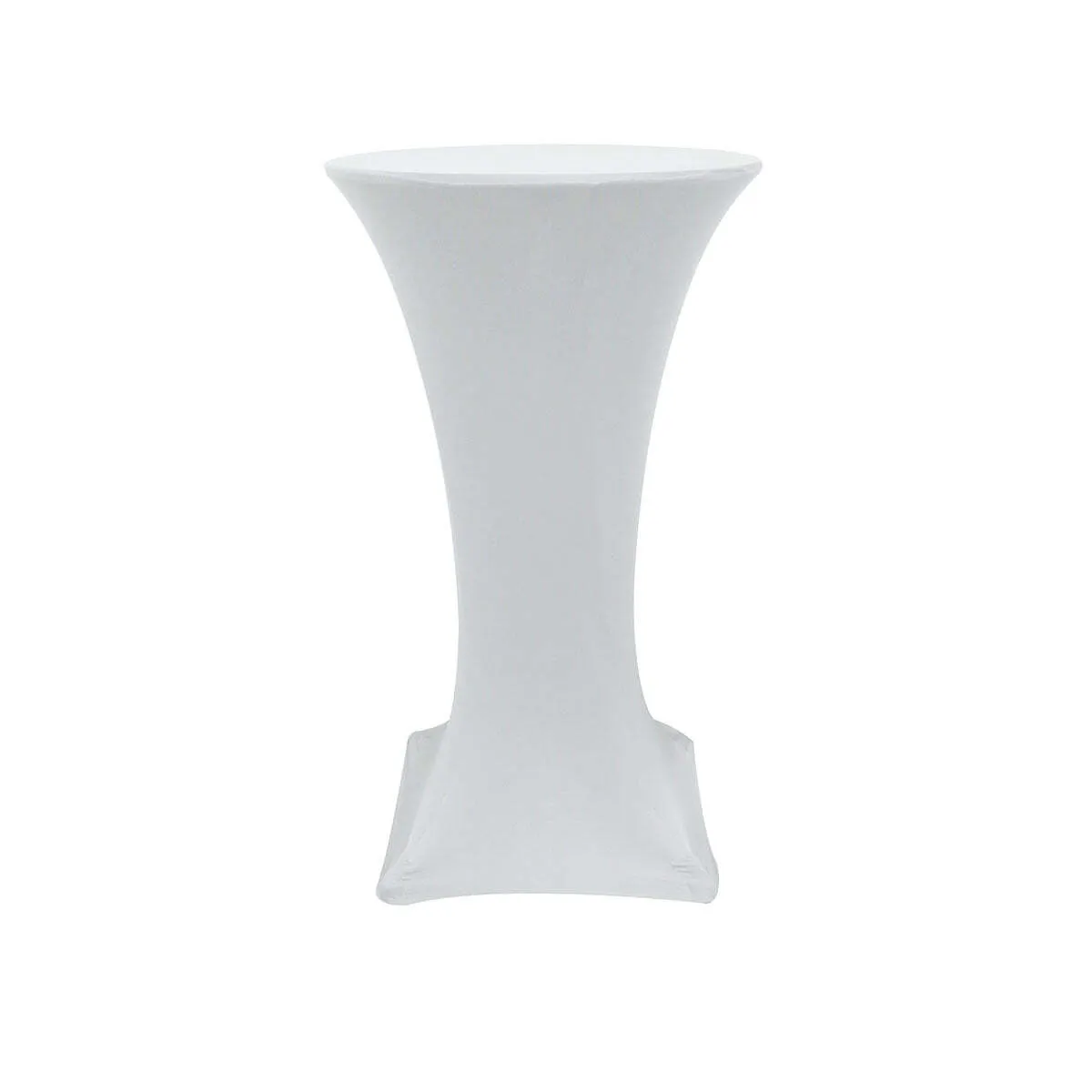 Table Spandex - White - 24 inch 