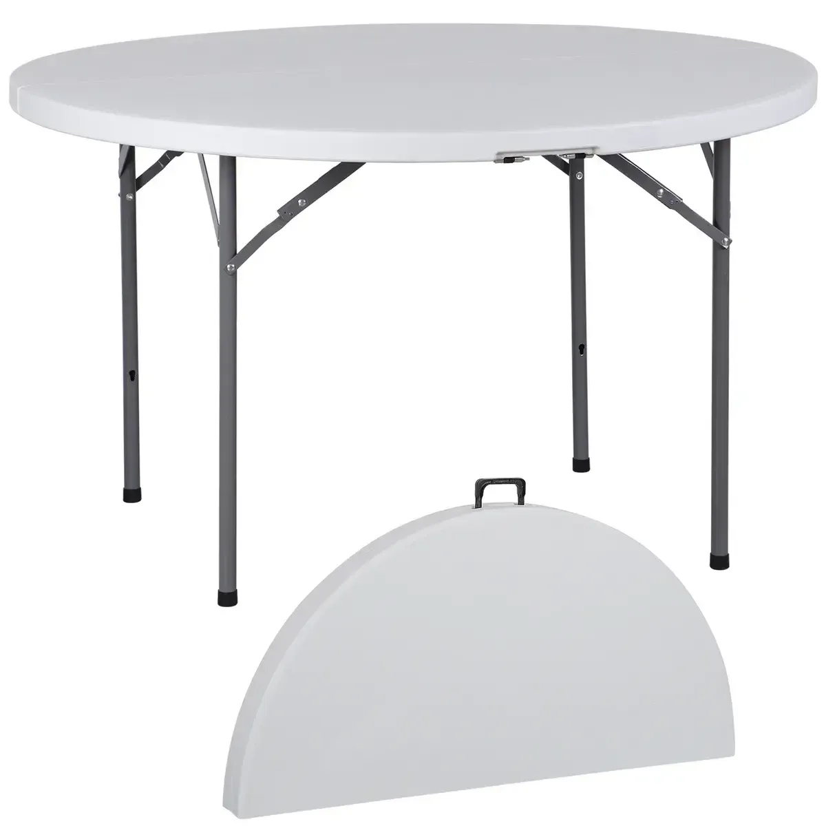 5ft White Round Table 