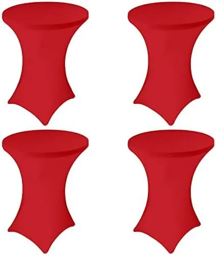 Table Spandex -Red Bistro 32 inch Round