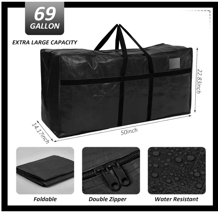 Bundle of 5 Reusable Heavy Duty Moving Bags (Available as an Add-On to your Savvy Package)