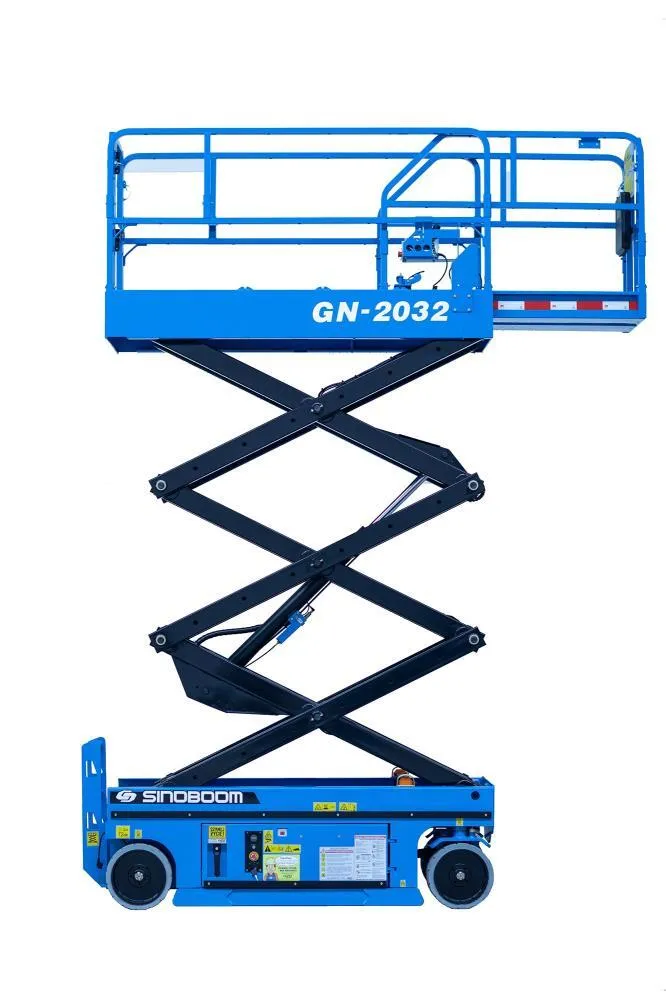 PODNOŚNIKI NOŻYCOWY ELEKTRYCZNY O WYSOKOŚCI ROBOCZEJ 8 M