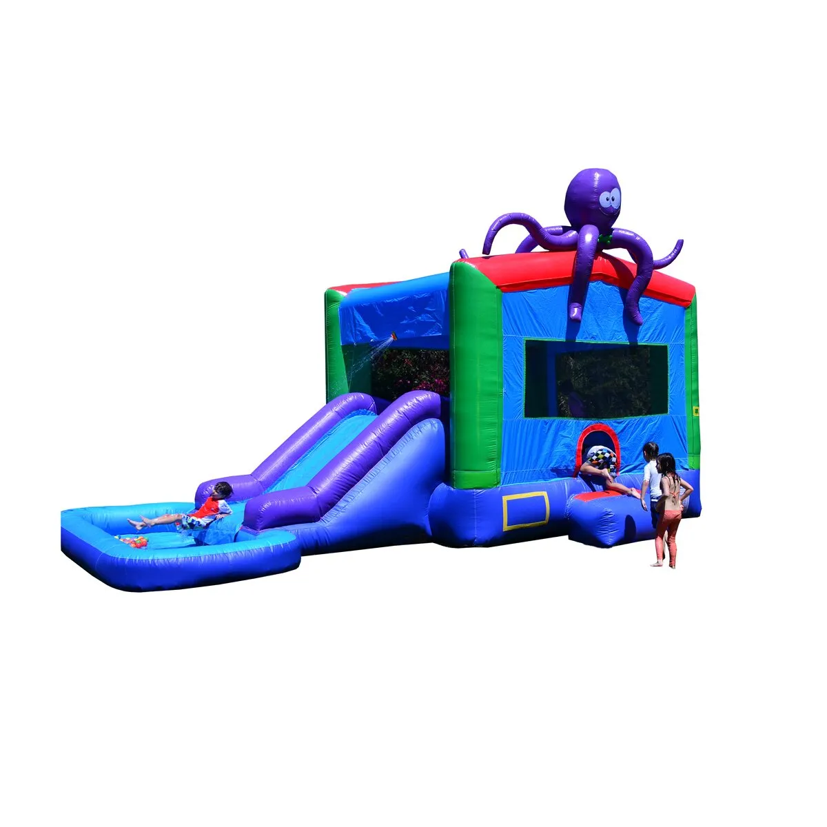 Octopus Bounce House & Water Park!